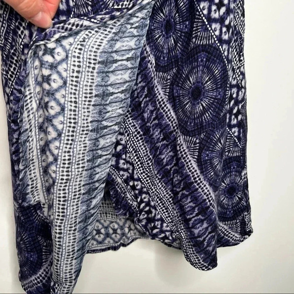 Cupcakes & Cashmere Navy Print Darden Mini Shift Dress Size XS - Picture 7 of 12